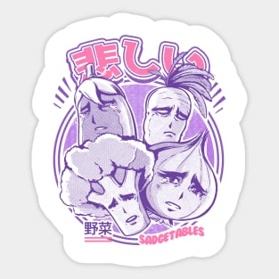 Sadgetables Sticker